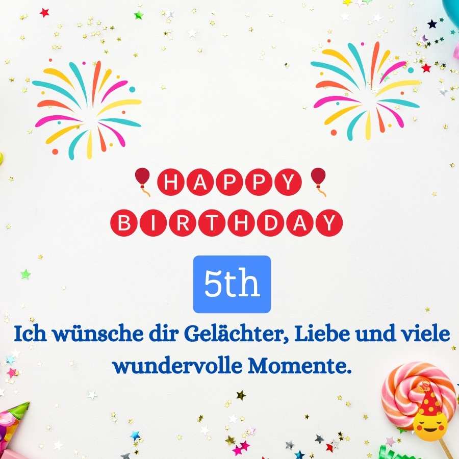 5th birthday images