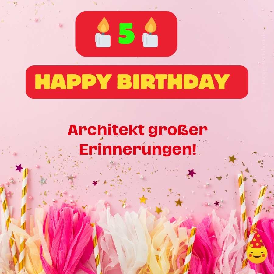 5th birthday daughter