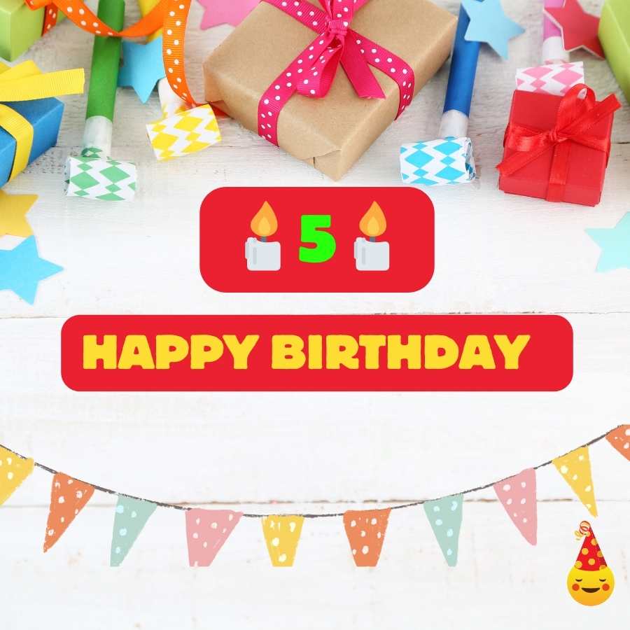 5th birthday boy wishes