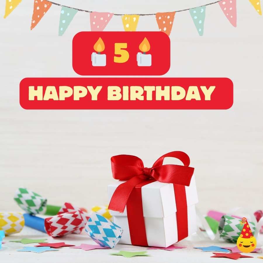 birthday wishes for son 5 years old