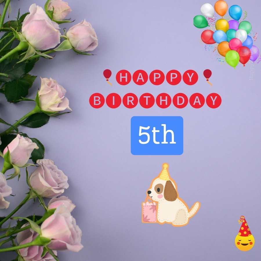 5th birthday wishes for my son