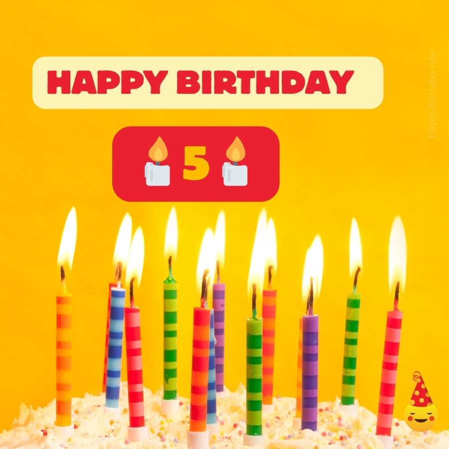 birthday wishes for 5-year-old daughter