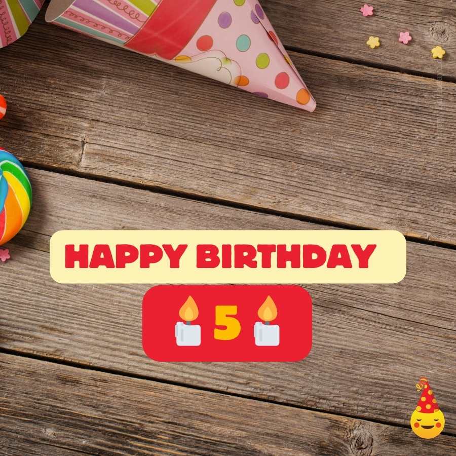 birthday wishes for 5-year old niece