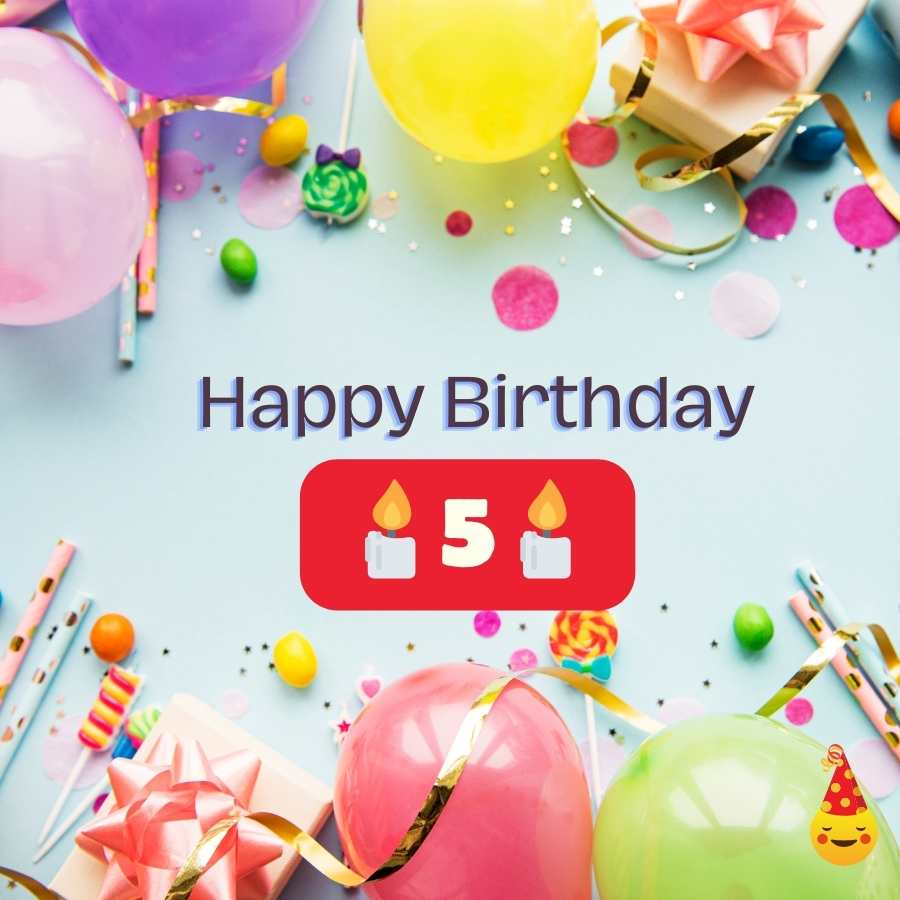 birthday wishes for 5 year old daughter from mom