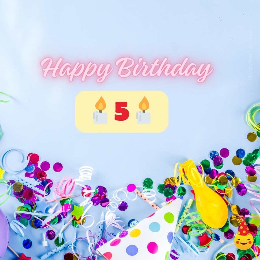 birthday wish for a 5 year old boy