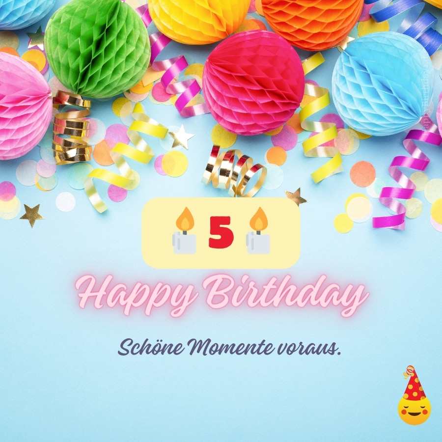 birthday wish for 5 year old niece
