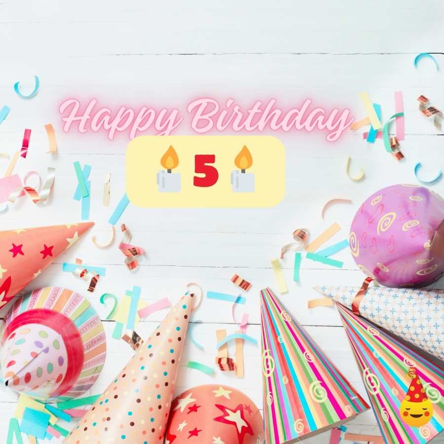 birthday wish for 5 year old