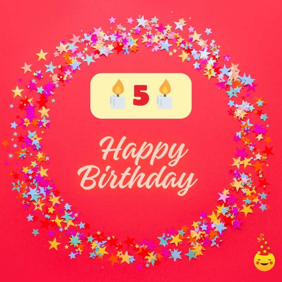 5 year old birthday wishes for a girl