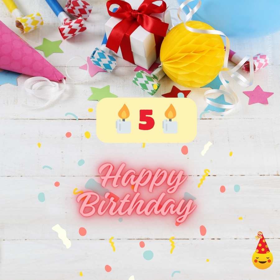 5 year old birthday wishes