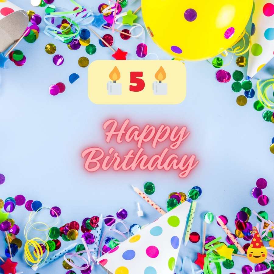 5 year birthday wishes for son