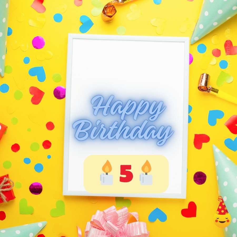 5 jahre happy birthday