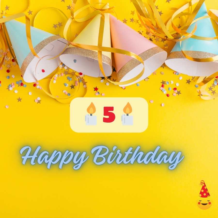 5 happy birthday wishes