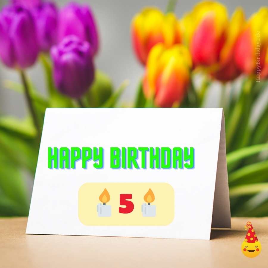 happy birthday 5 jahre