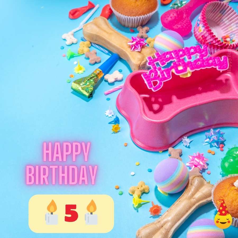 happy birthday 5 years old