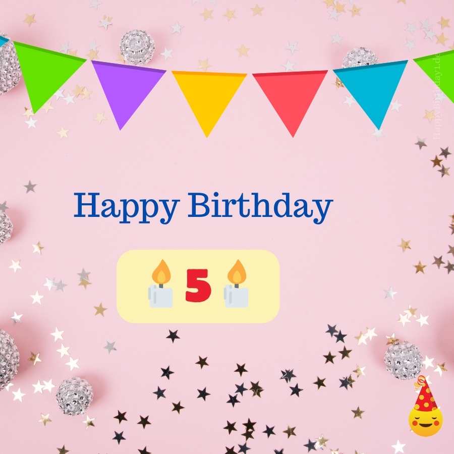 happy birthday 5 spruch