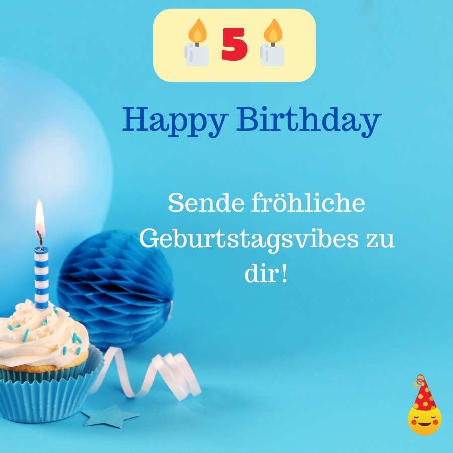 happy birthday 5 mädchen