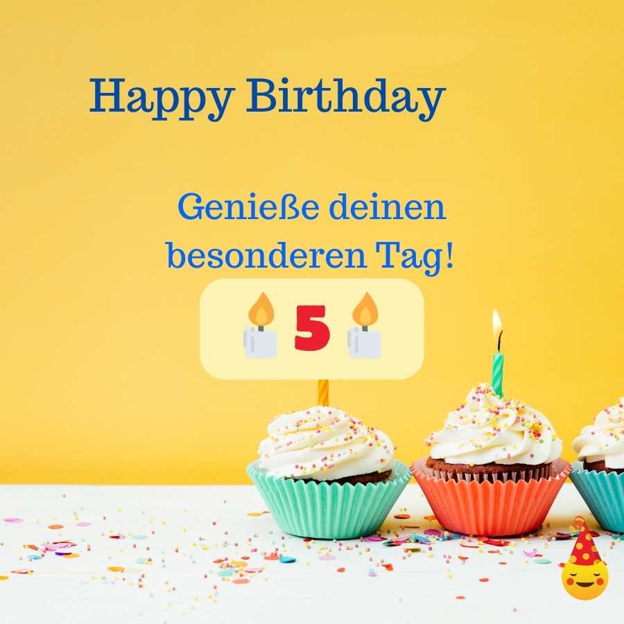 happy birthday 5 jahre sprüche