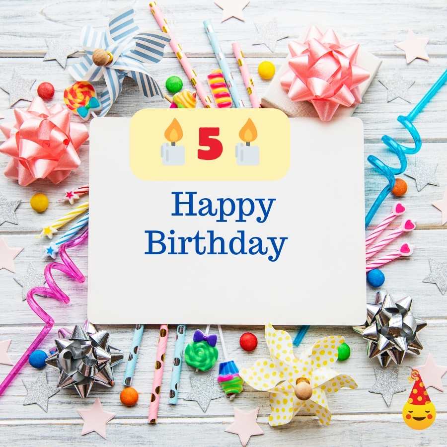 birthday wishes to my 5 year old son
