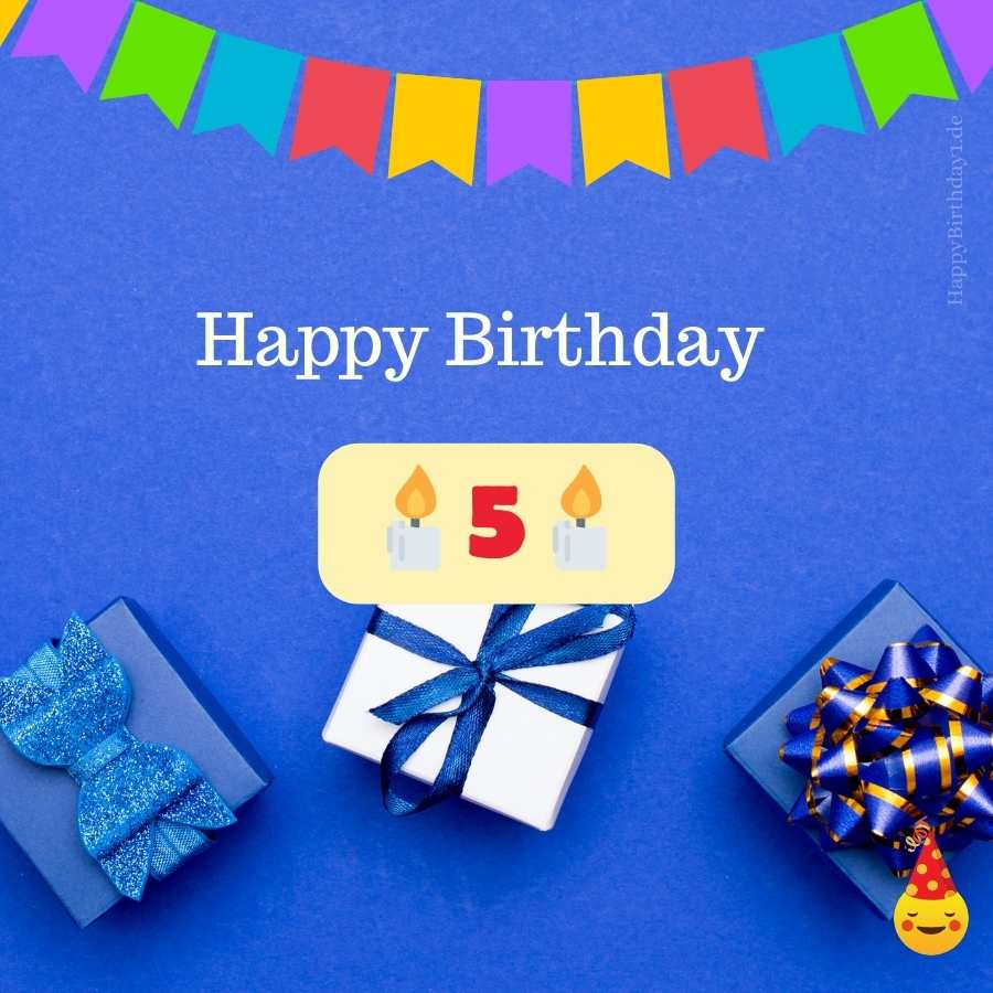 birthday wishes girl 5 years