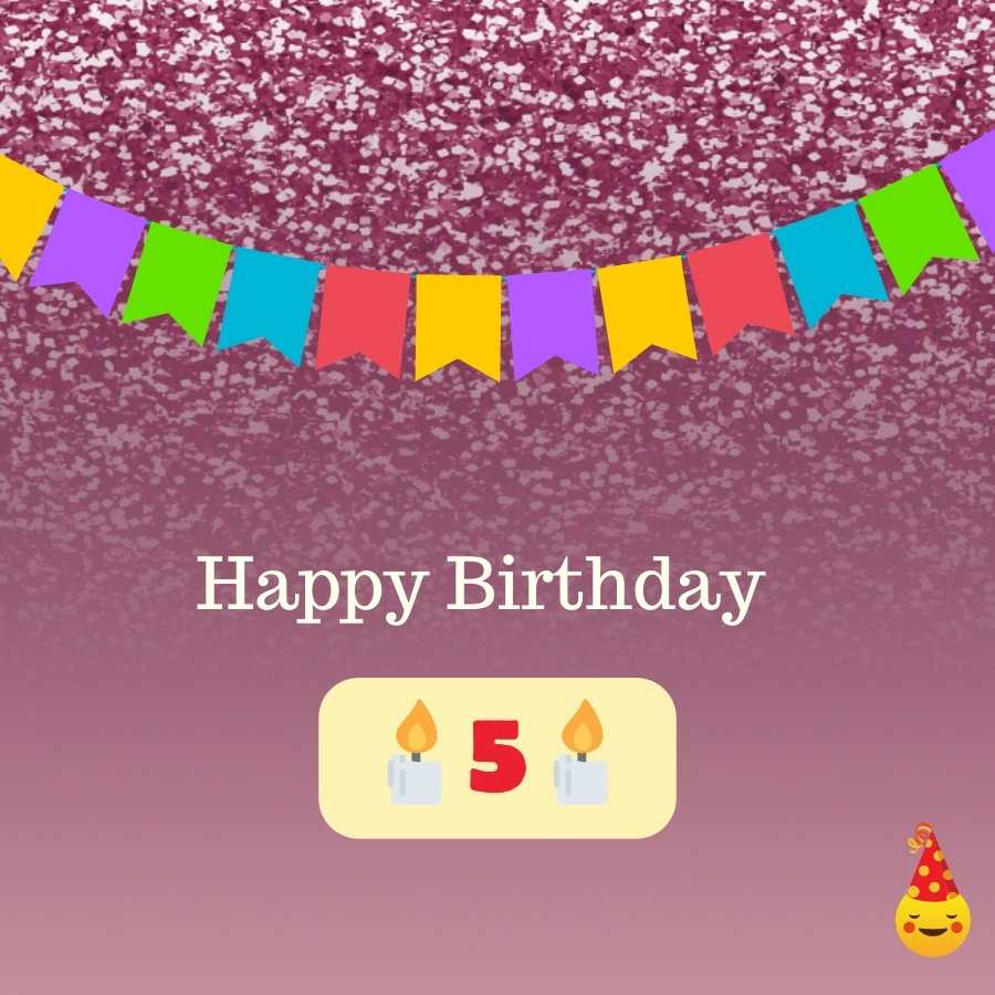 birthday wishes for son 5 years