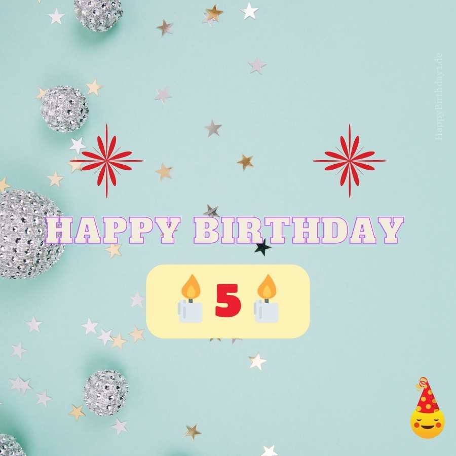 birthday wishes for my 5 year old daughter