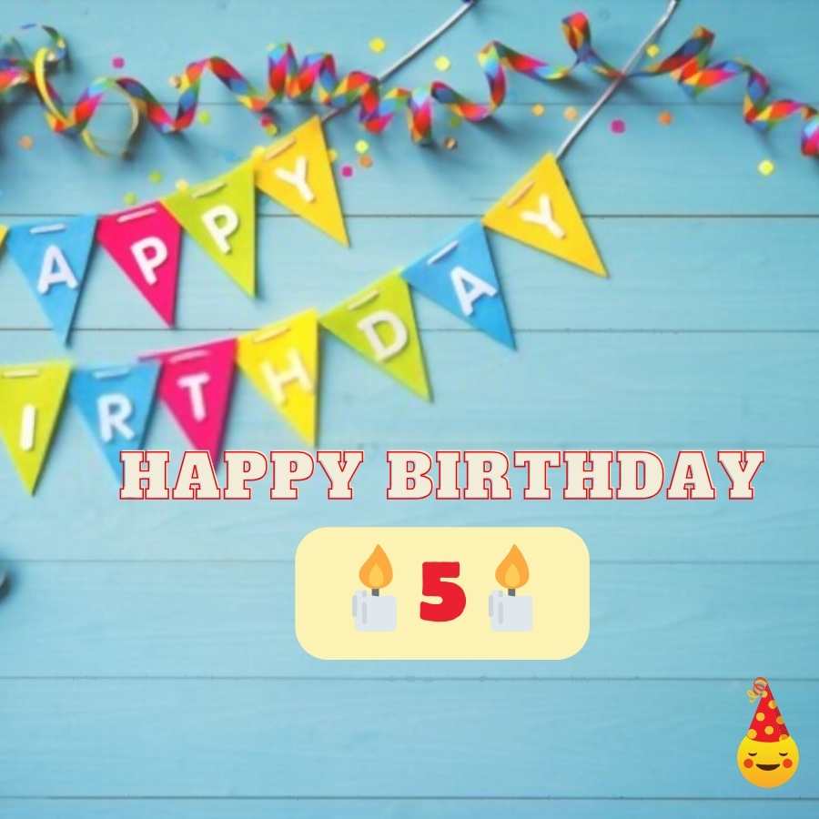 birthday wishes for daughter 5 years old