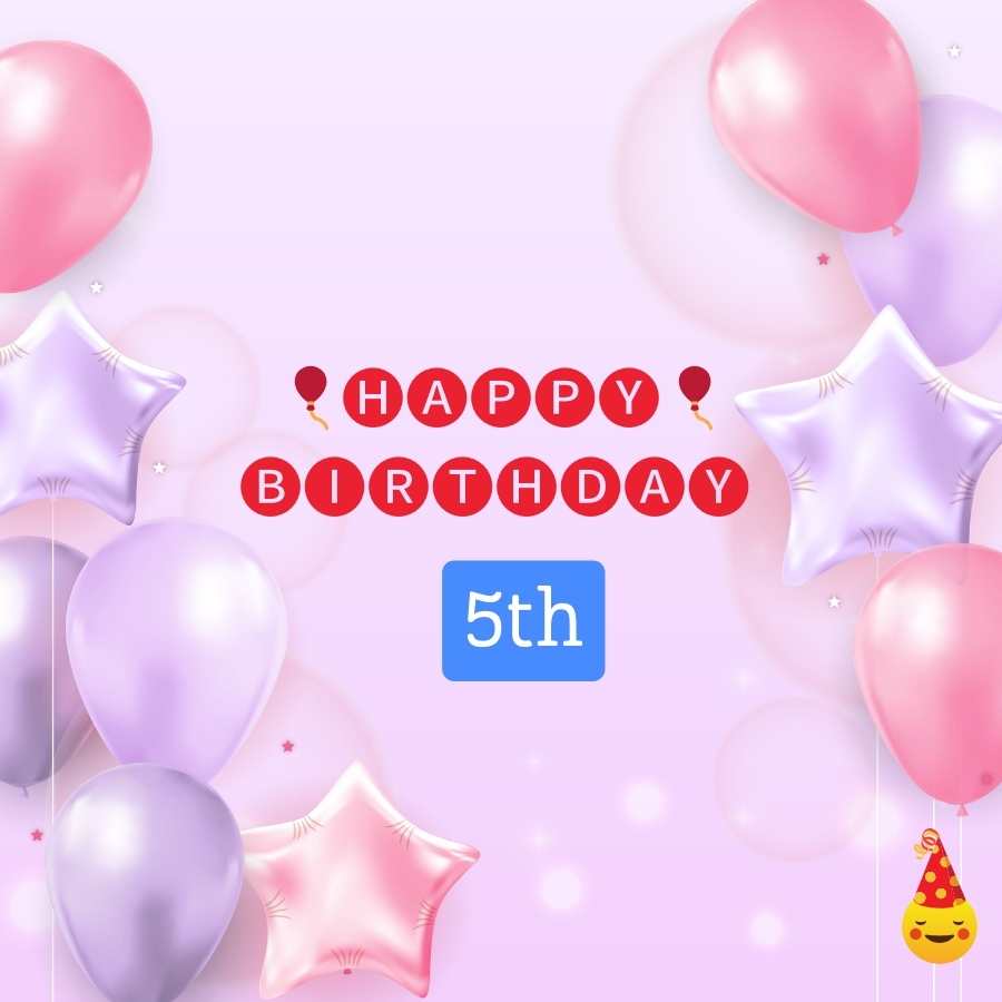 happy 5th birthday