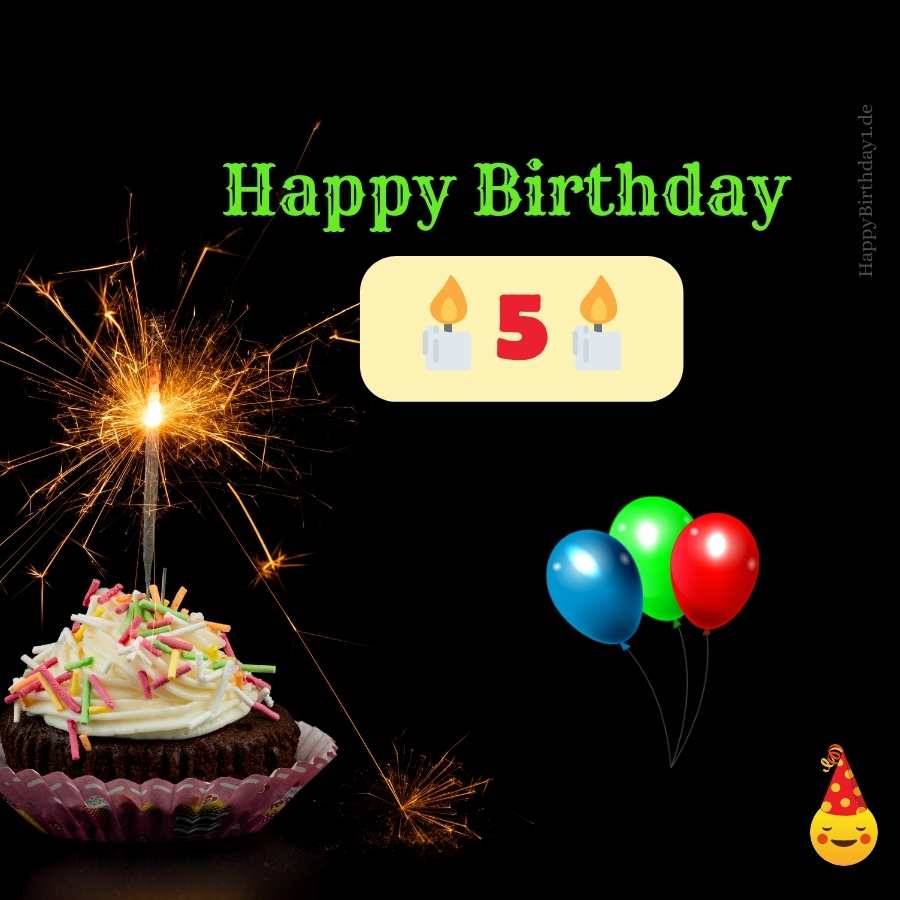 birthday wishes for a 5 year old girl