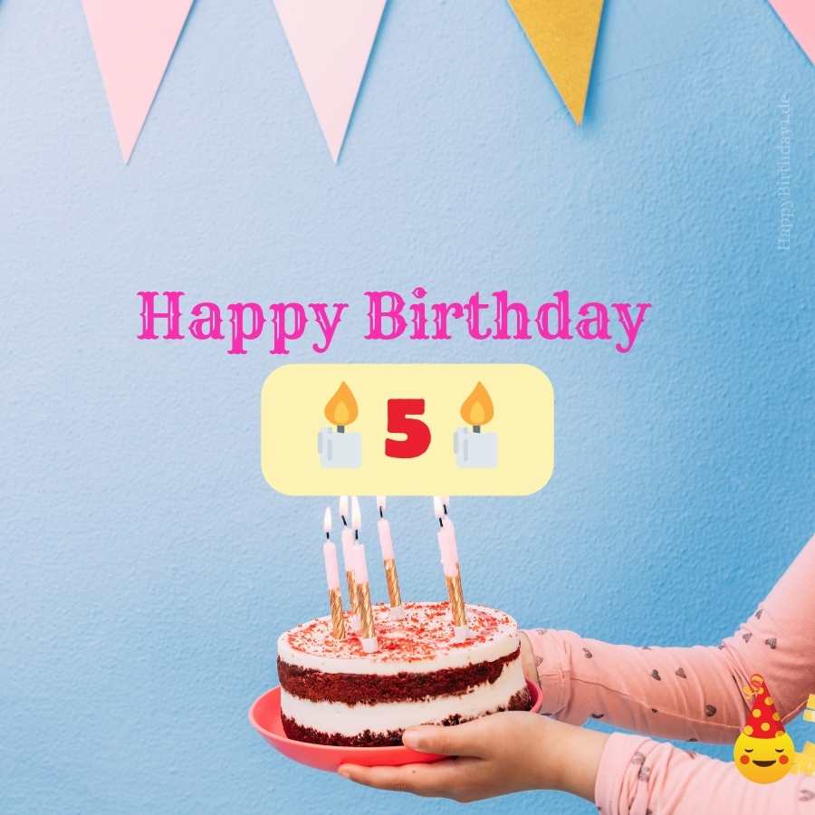 birthday wishes for a 5 year old boy