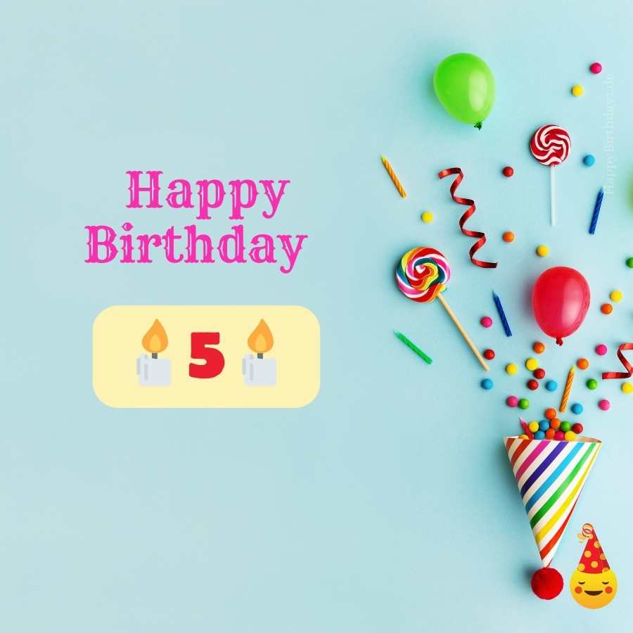 birthday wishes for 5-year old daughter from mom