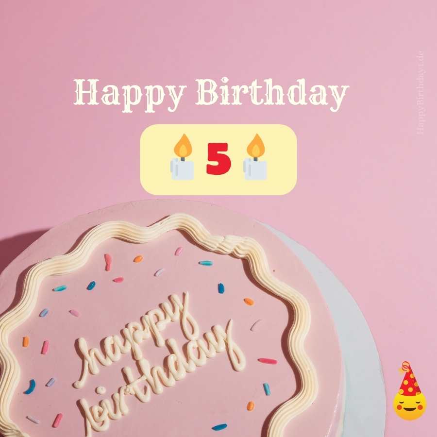 birthday wishes for 5 years son