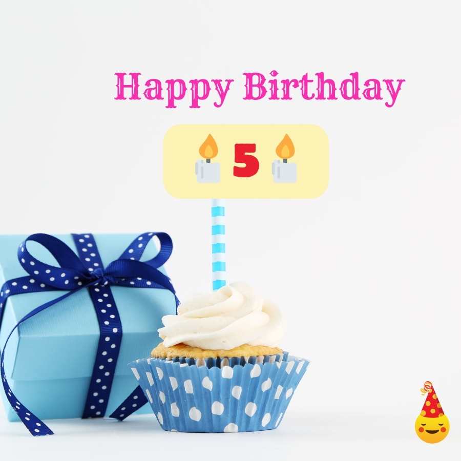 birthday wishes for 5 years old son