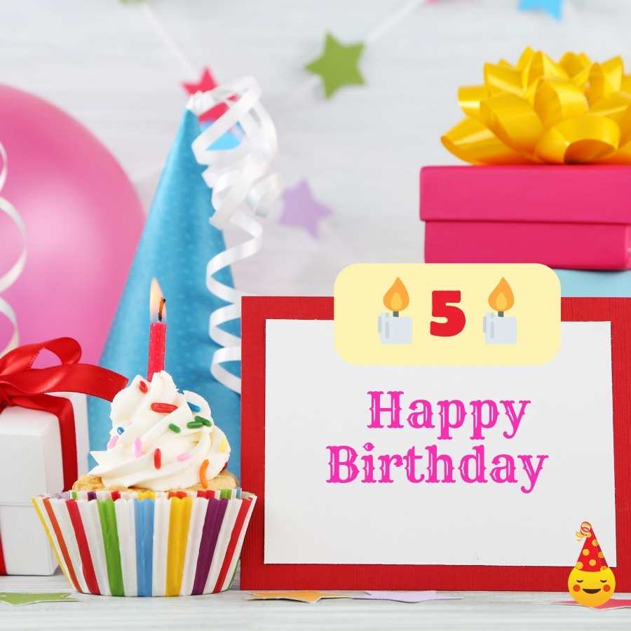 birthday wishes for 5 years boy