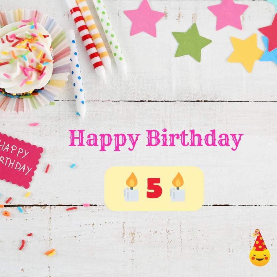 birthday wishes for 5 year old son from mom