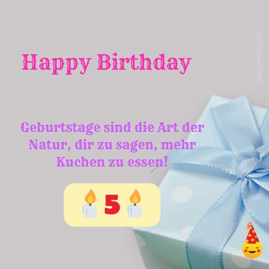 birthday wishes for 5 year old boy