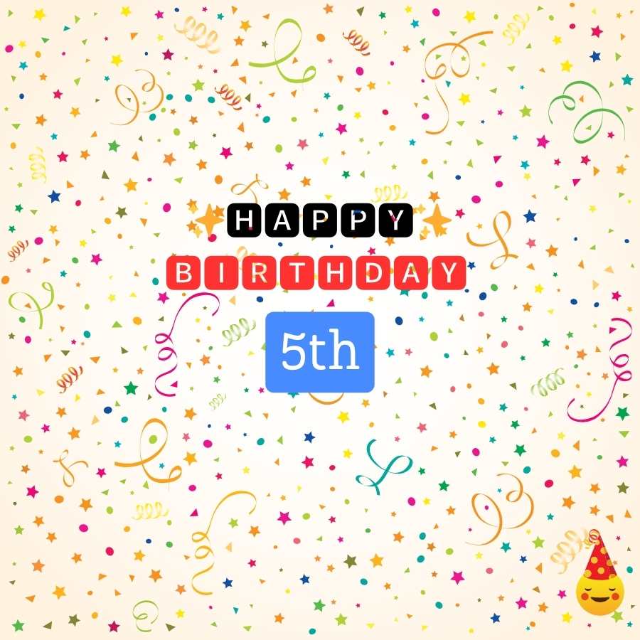 happy birthday 5 bilder