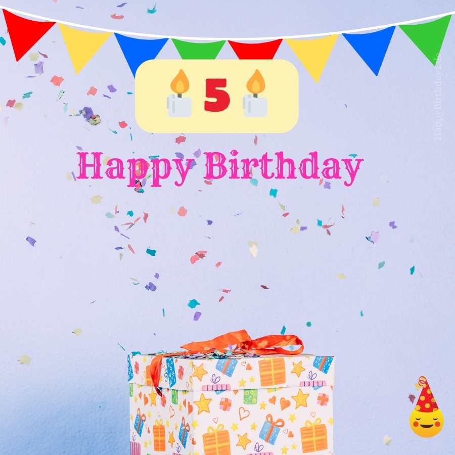 birthday wishes for 5 year boy