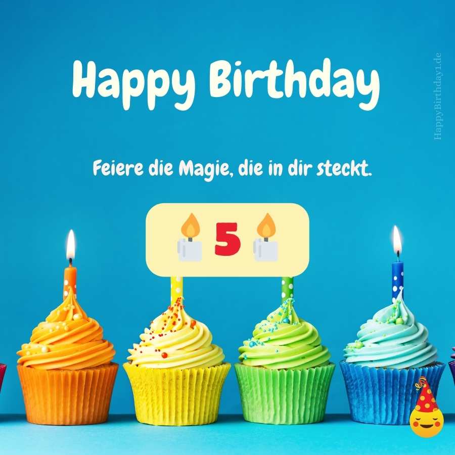 birthday wishes 5 years