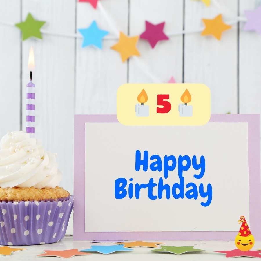 birthday wish to 5 year old boy