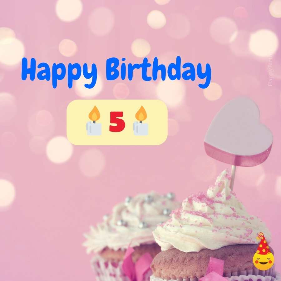 birthday wish for 5 years old girl