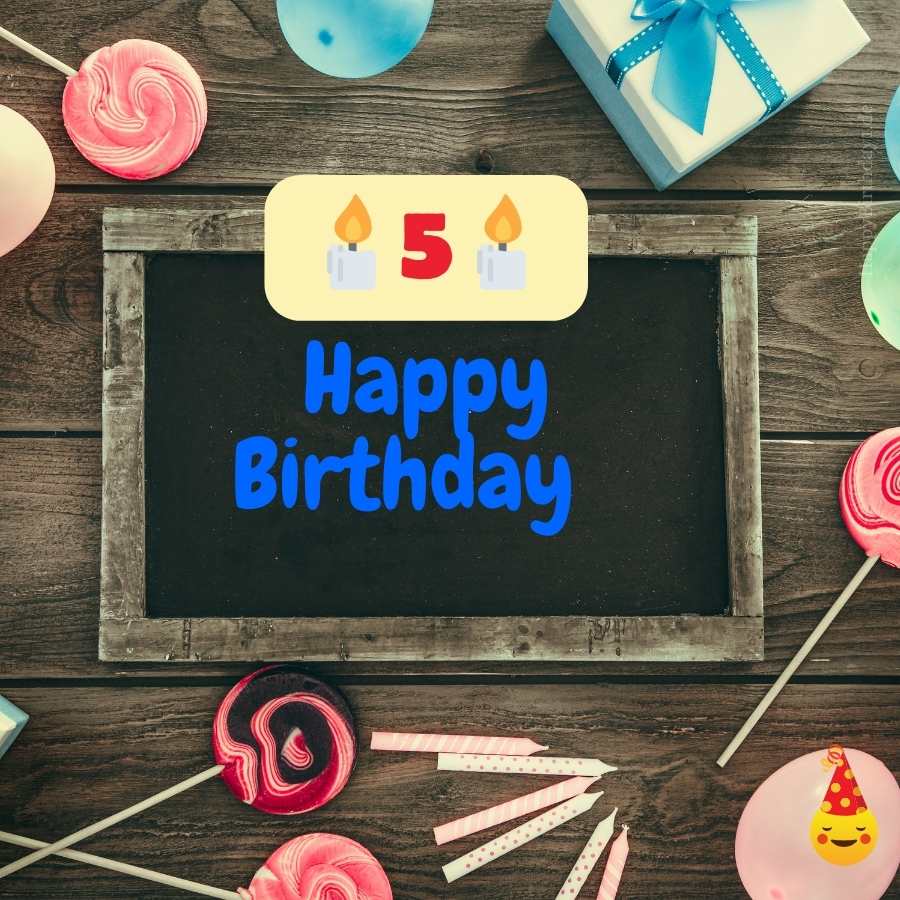 birthday wish for 5 year old niece