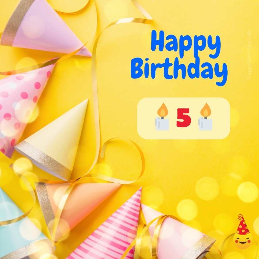 birthday wish for 5 year old boy