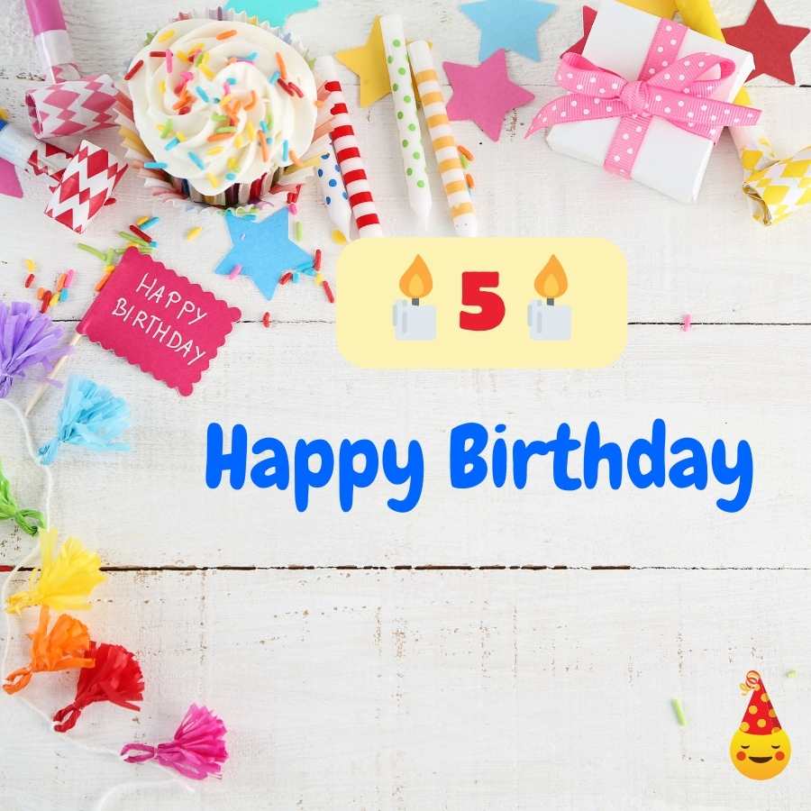 birthday wish for 5 year old