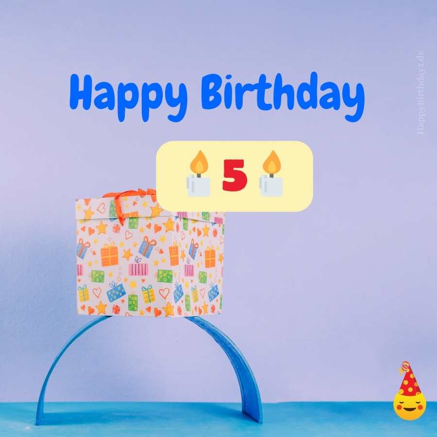 birthday wish 5 year old boy