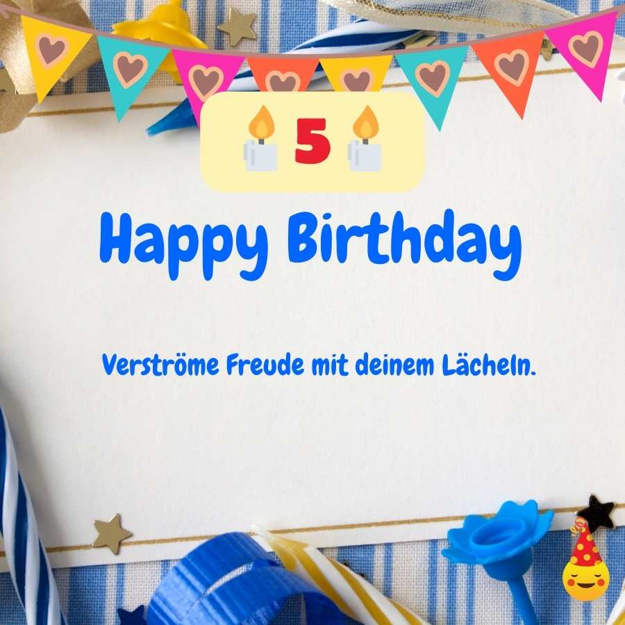 5 year old birthday wishes for daughter