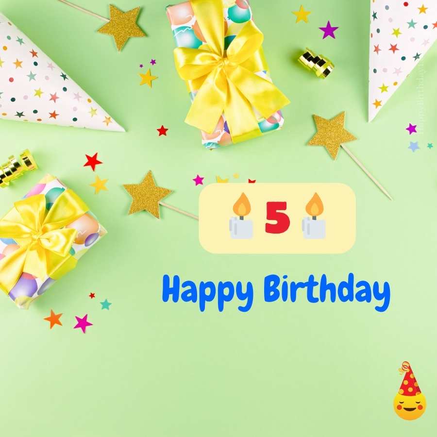 5 year old birthday wishes for a girl
