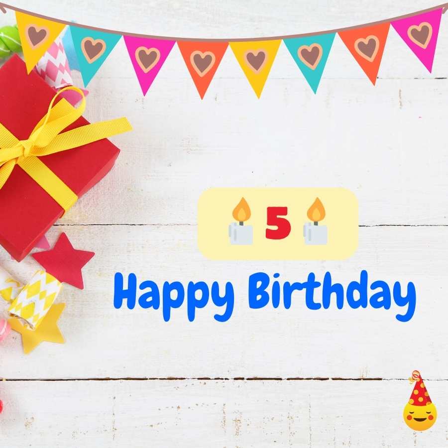 5 year old birthday wishes