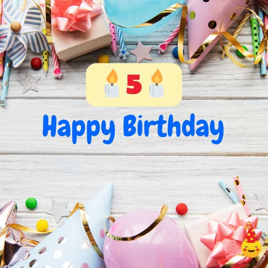 birthday wishes for niece turning 5