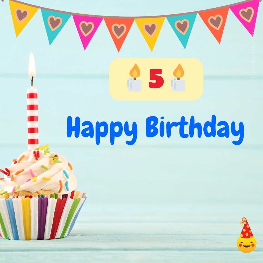 5 years happy birthday wishes