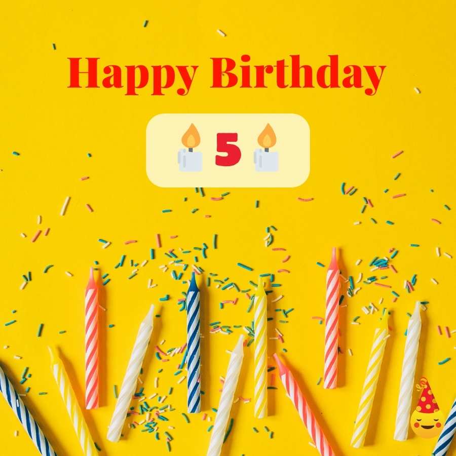 happy birthday bilder 5 jahre